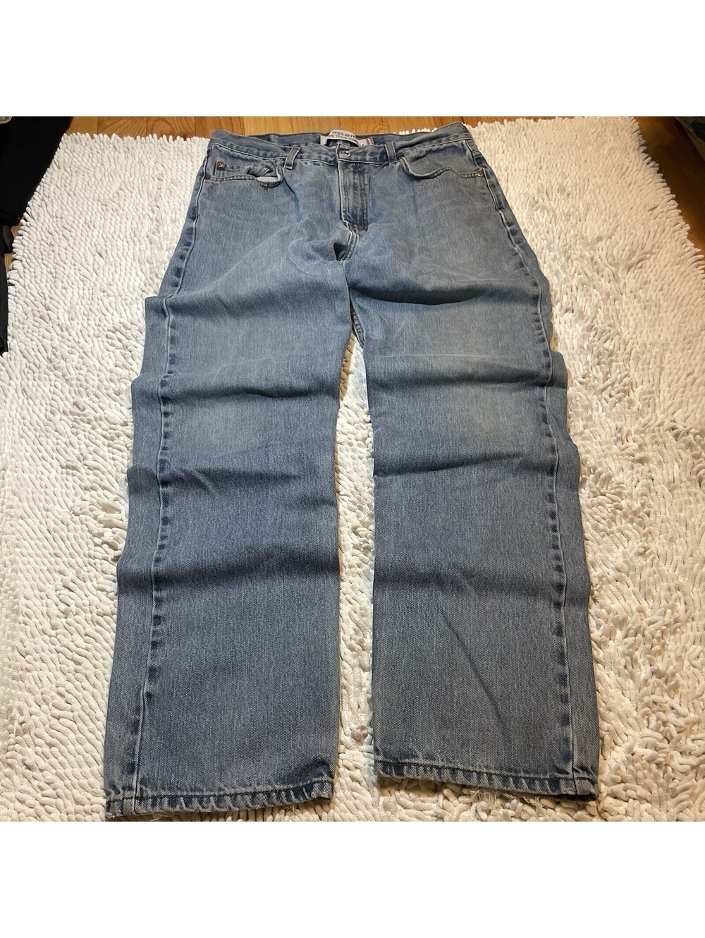 Vintage Levis 505 Jeans Men 36x34 (Fit 34x32) Blue Y2K Denim Baggy Workwear